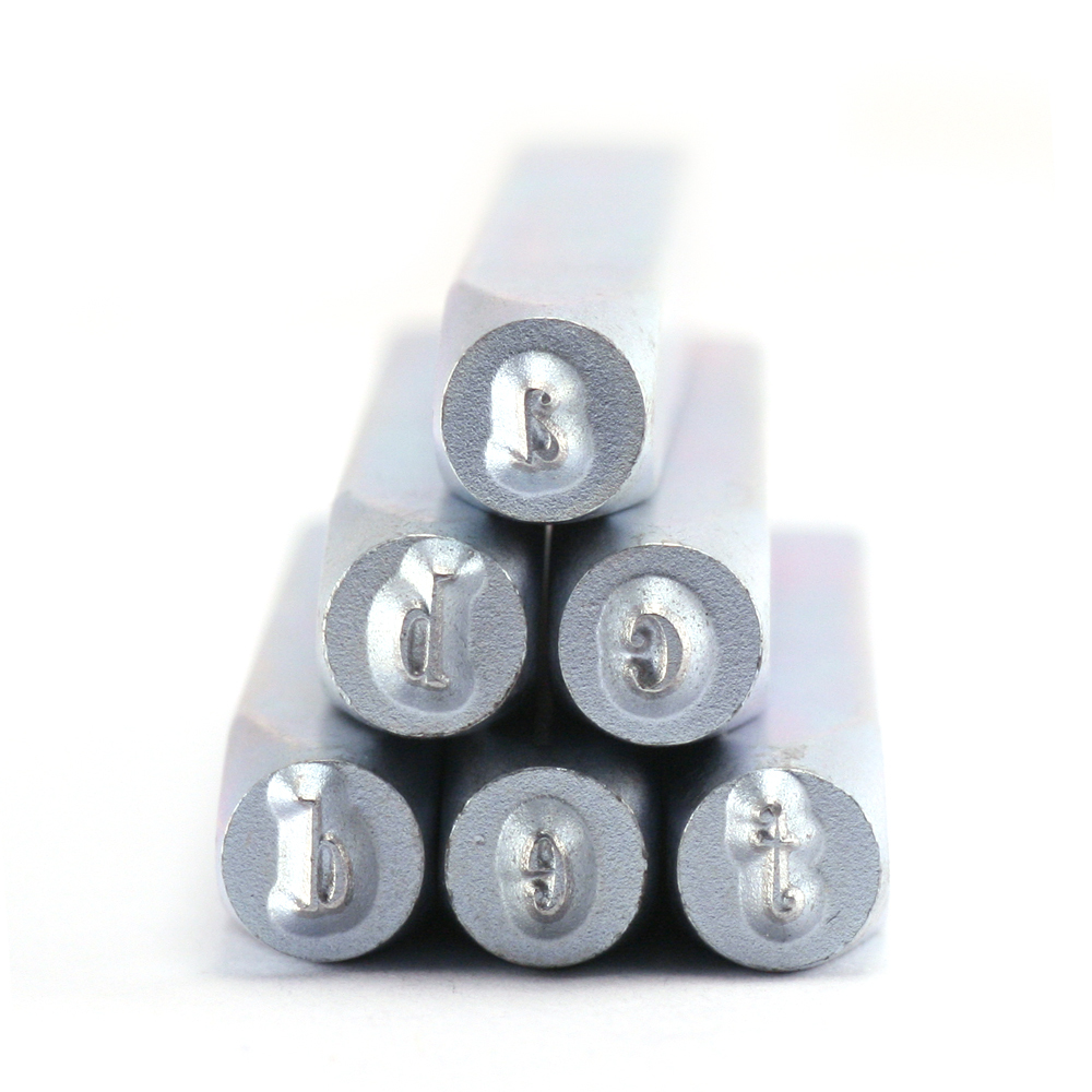 Metal Stamping Tools Beaducation Wackadoodle Lowercase Letter Stamp Set 1/8" (3.2mm)